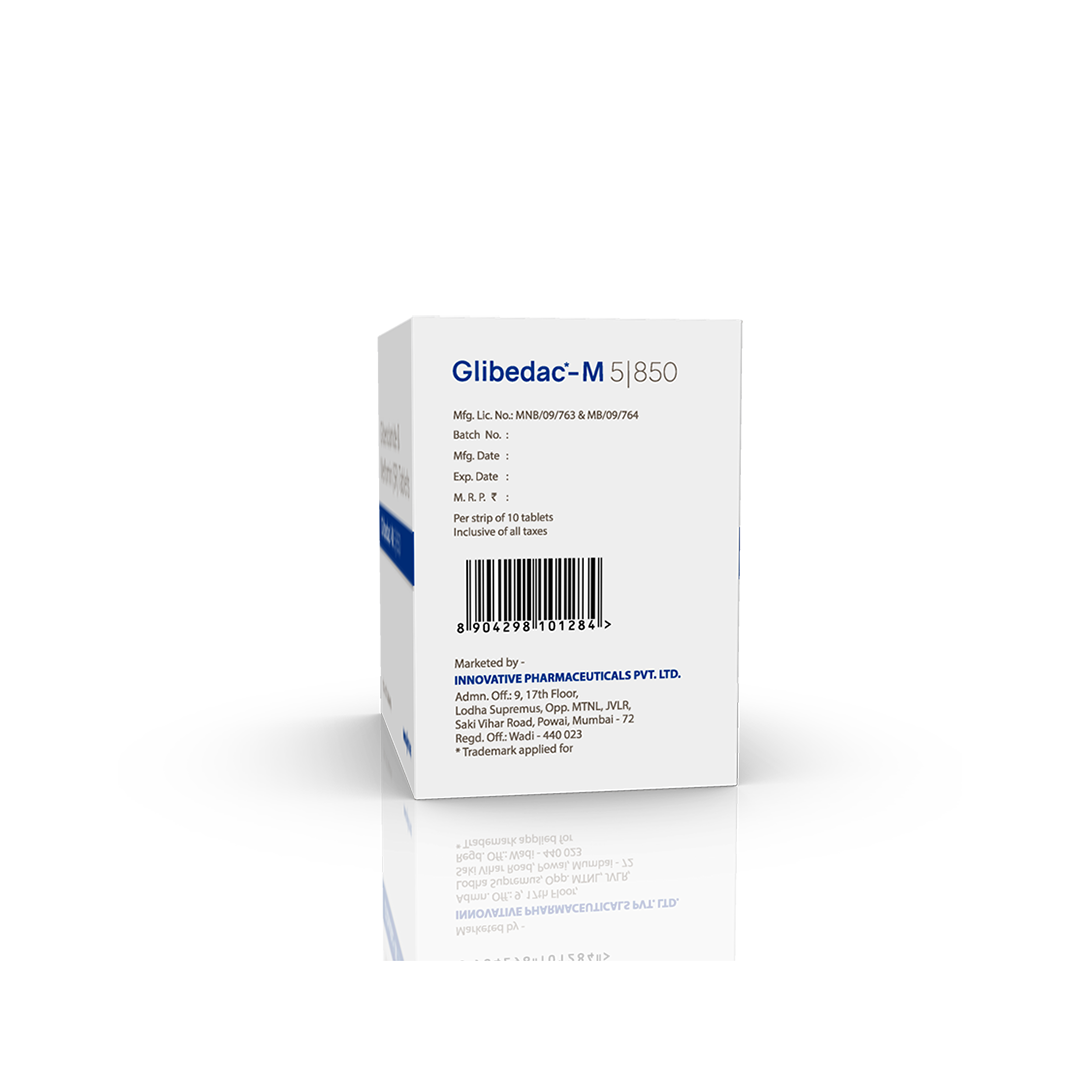 Glibedac-M 5 | 850 Tablets - Image 5