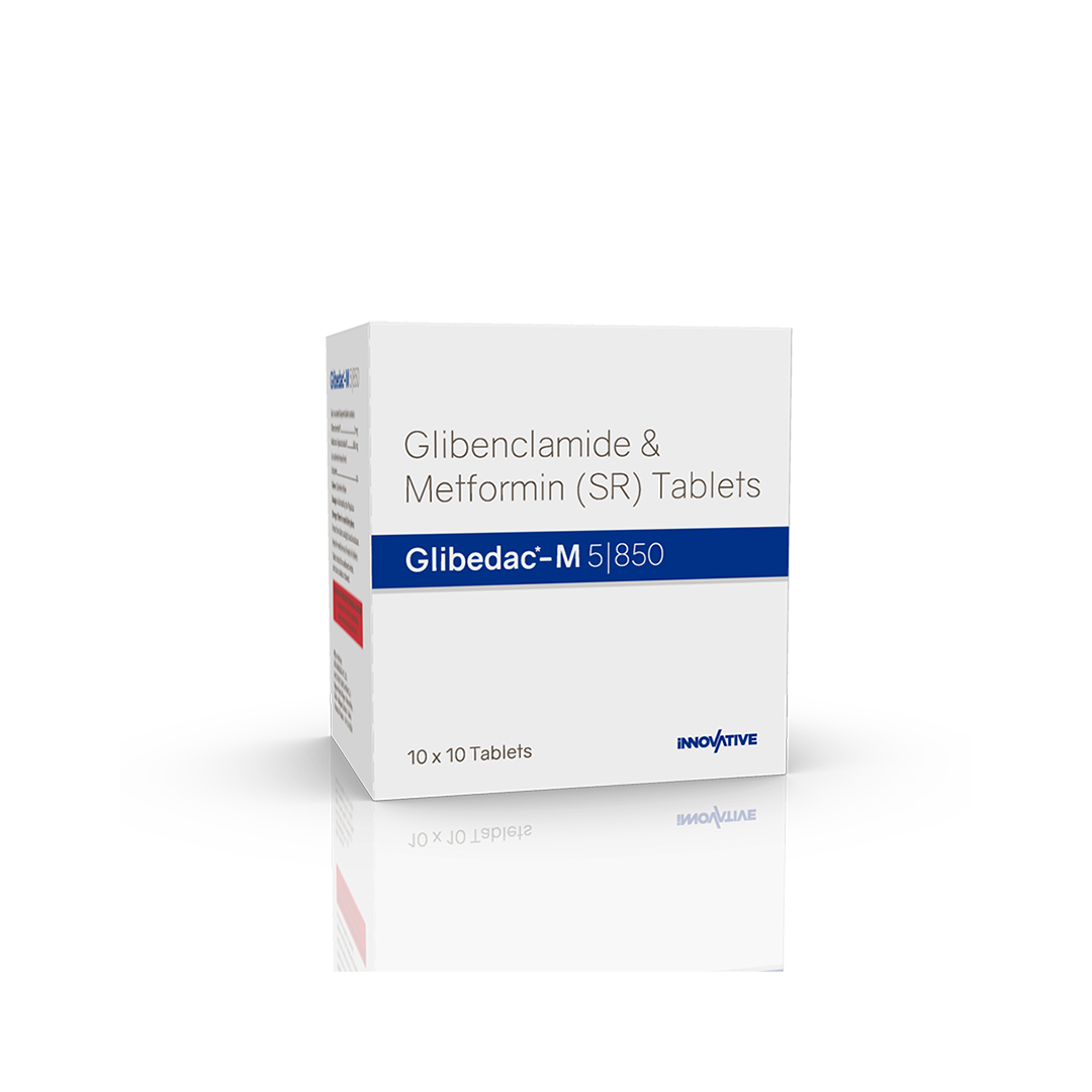 Glibedac-M 5 | 850 Tablets - Image 2