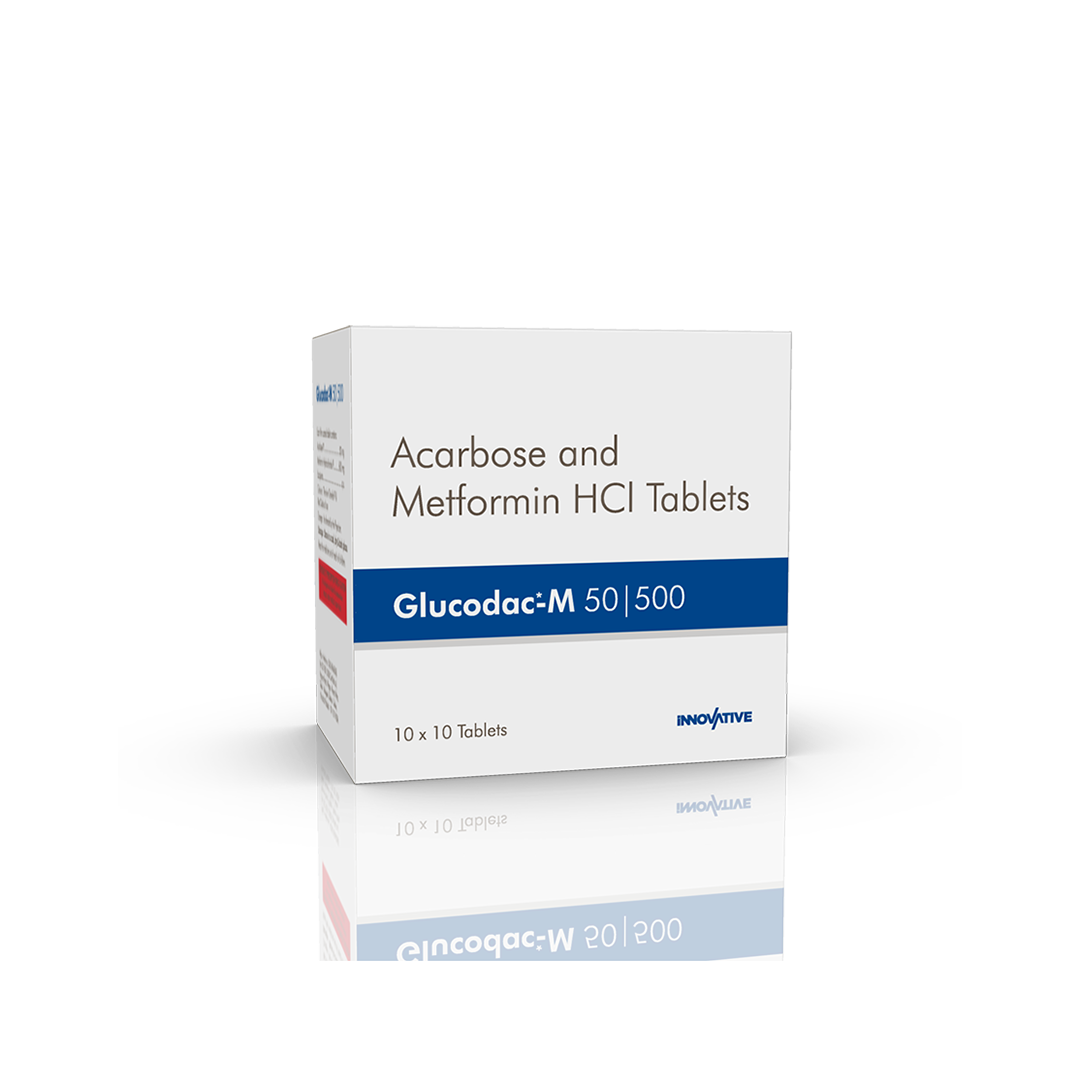 Glucodac-M 50 | 500 Tablets - Image 2