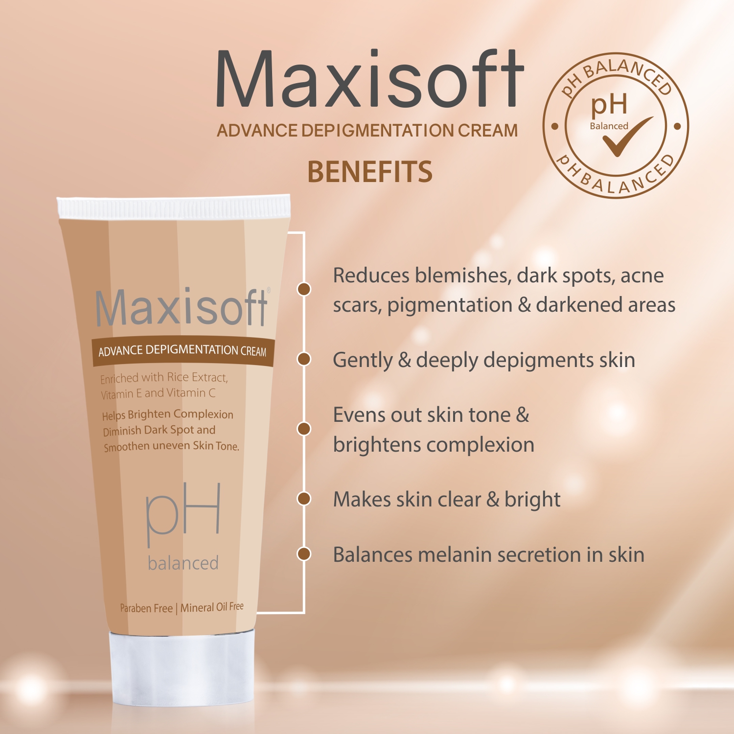 Maxisoft Advance De-pigmentation Cream - Image 4