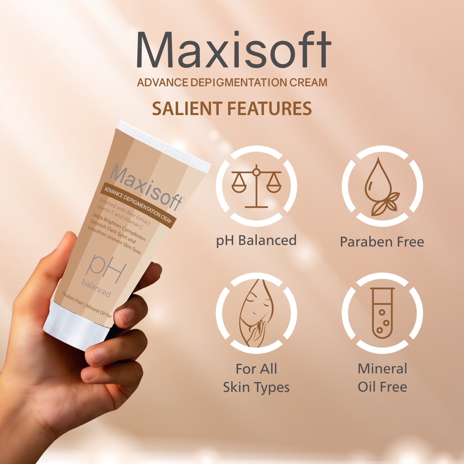 Maxisoft Advance De-pigmentation Cream - Image 5