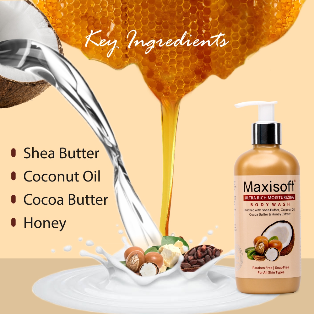 Maxisoft Ultra Rich Moisturizing Body Wash - Image 3