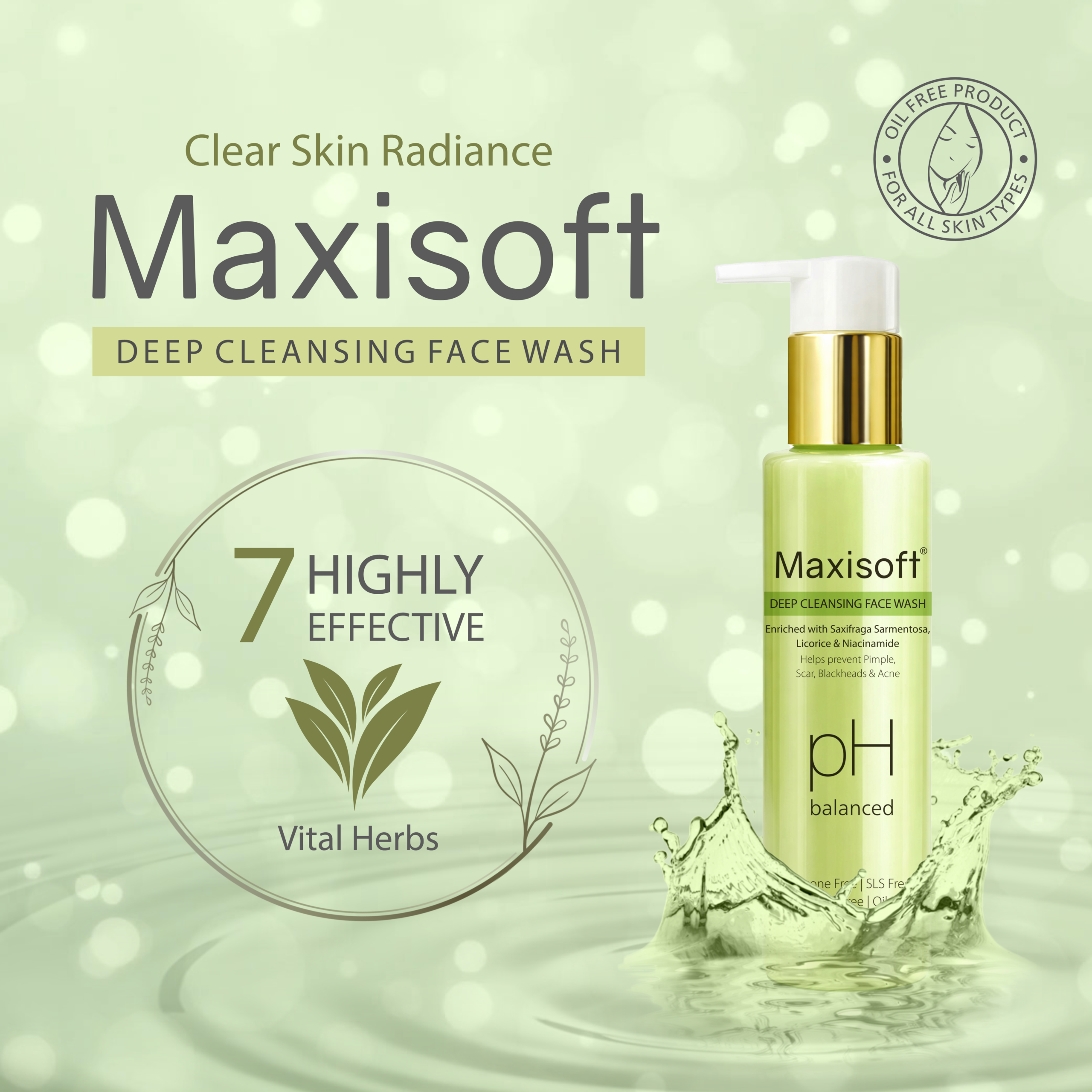 Maxisoft Deep Cleansing Face Wash - Image 2