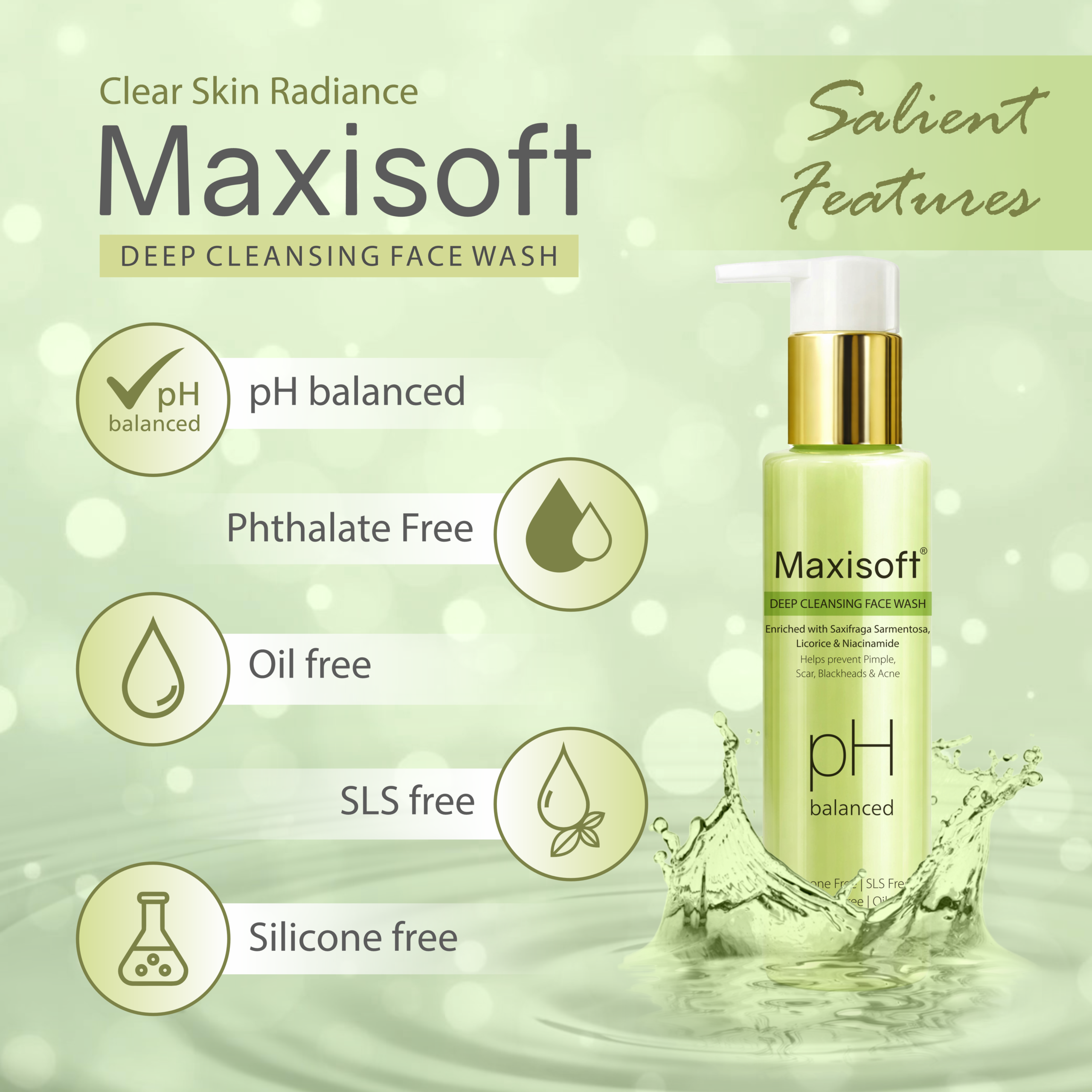 Maxisoft Deep Cleansing Face Wash - Image 6