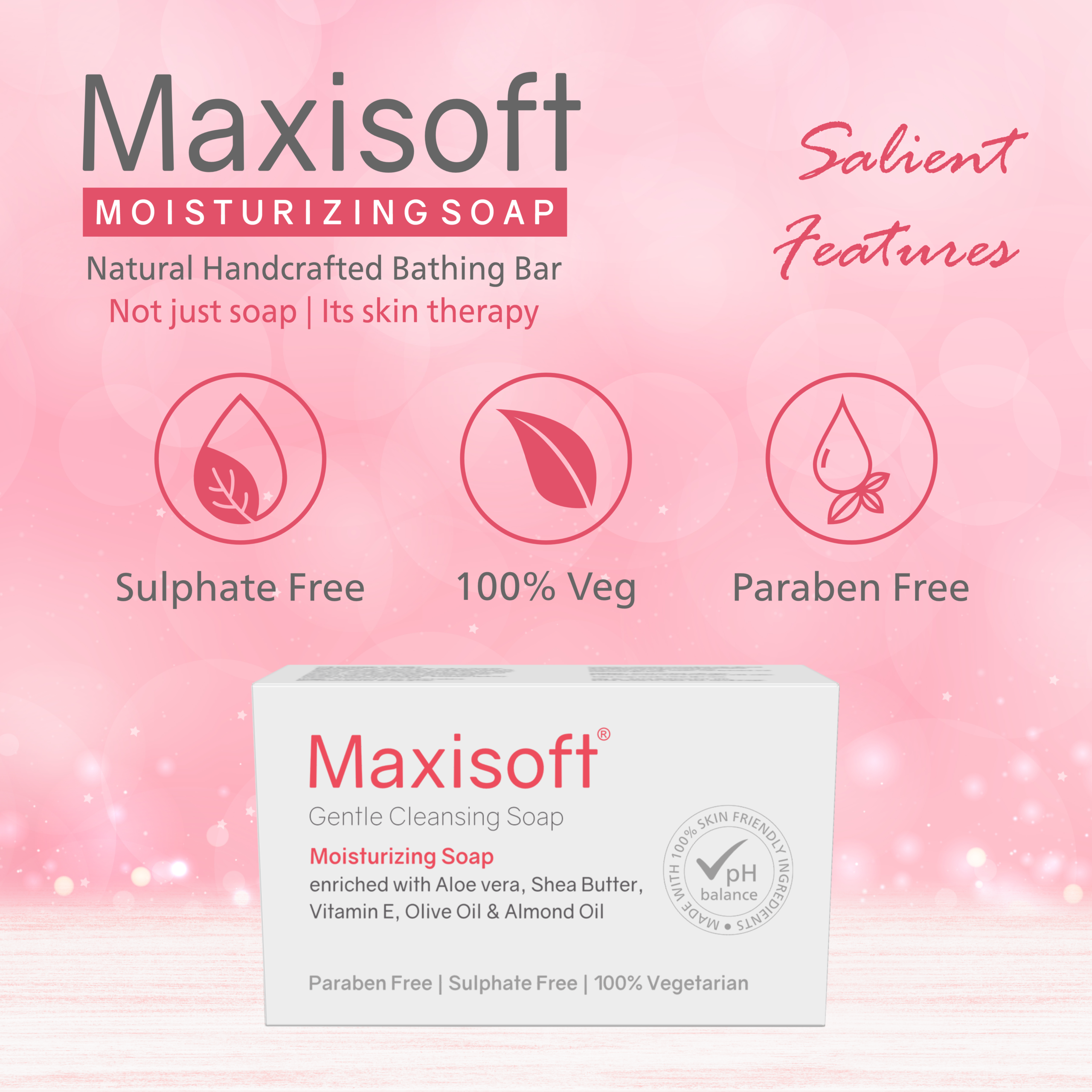 Maxisoft Gentle Cleansing Soap - Image 7