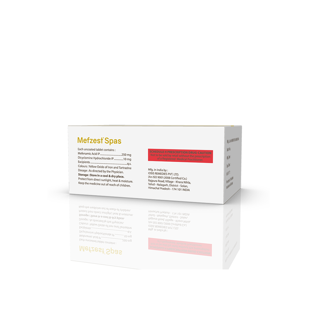 Mefzest Spas 10 Tablets - Image 5