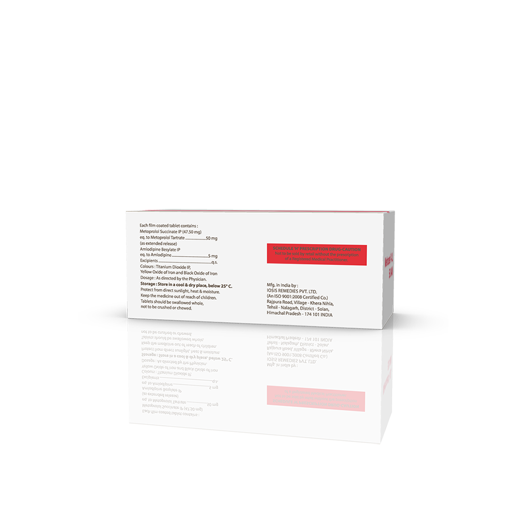 Metozest XL 50 AM Tablets - Image 5