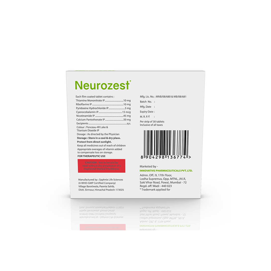 Neurozest Tablets (1 x 30) - Image 4