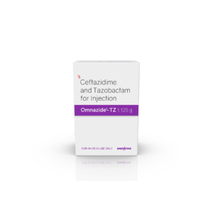 Omnazide-TZ 1.125 gm Injection