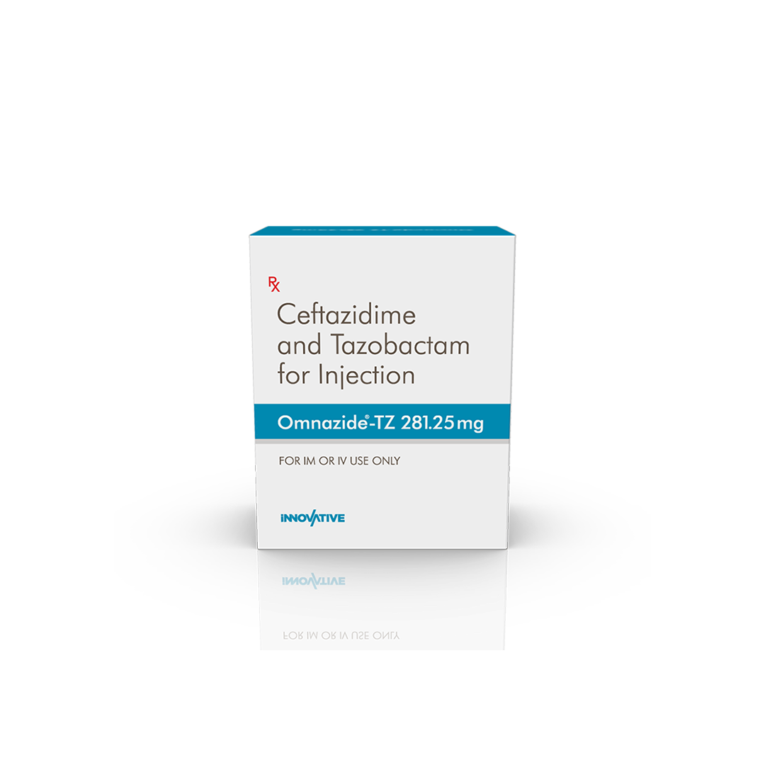 Omnazide-TZ 281.25 mg Injection