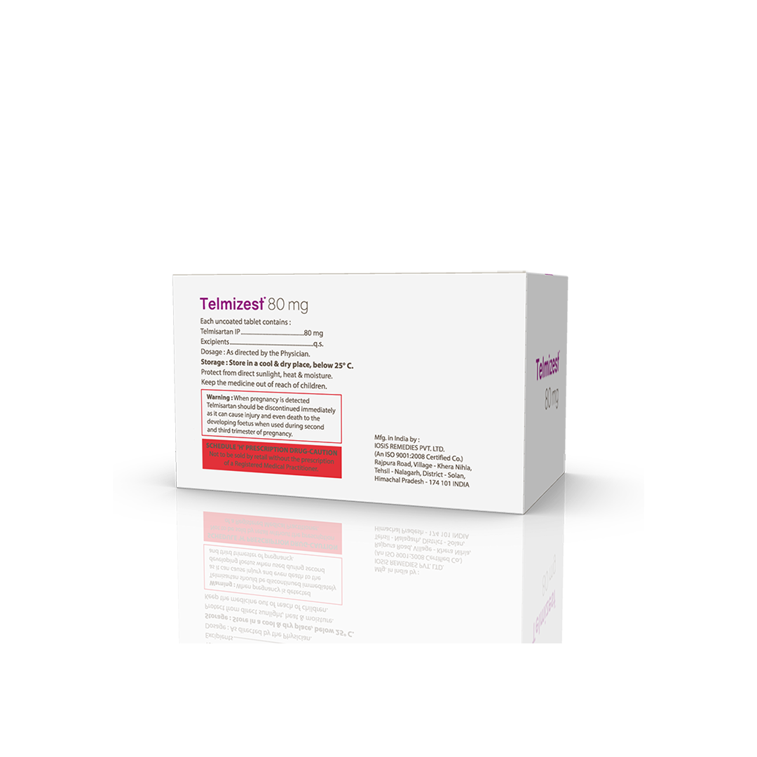 Telmizest 80 mg Tablets - Image 5