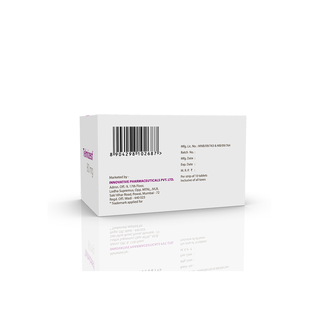 Telmizest 80 mg Tablets - Image 4