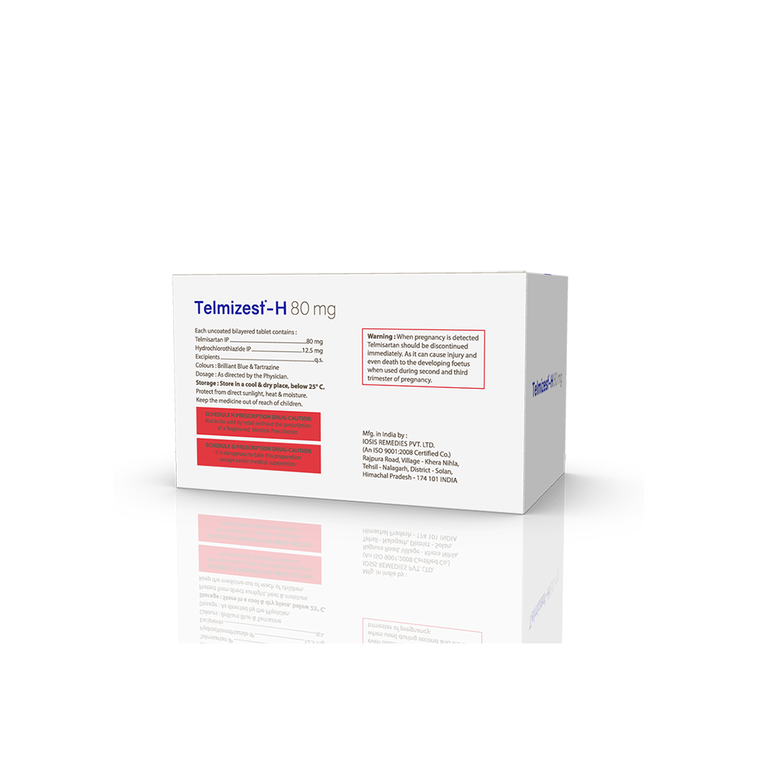 Telmizest-H 80 Tablets - Image 5