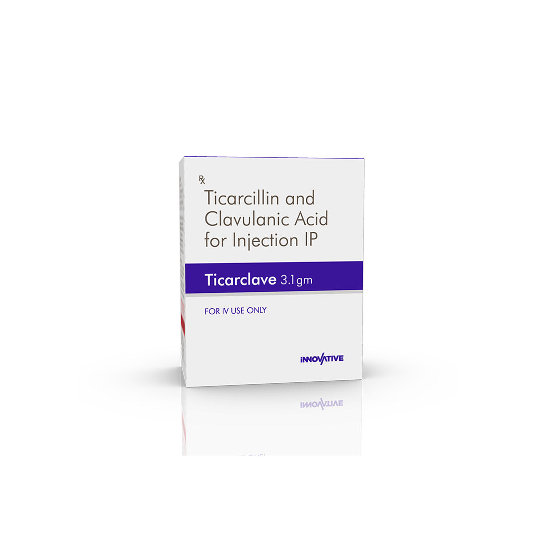 Ticarclave 3.1 gm Injection - Image 2