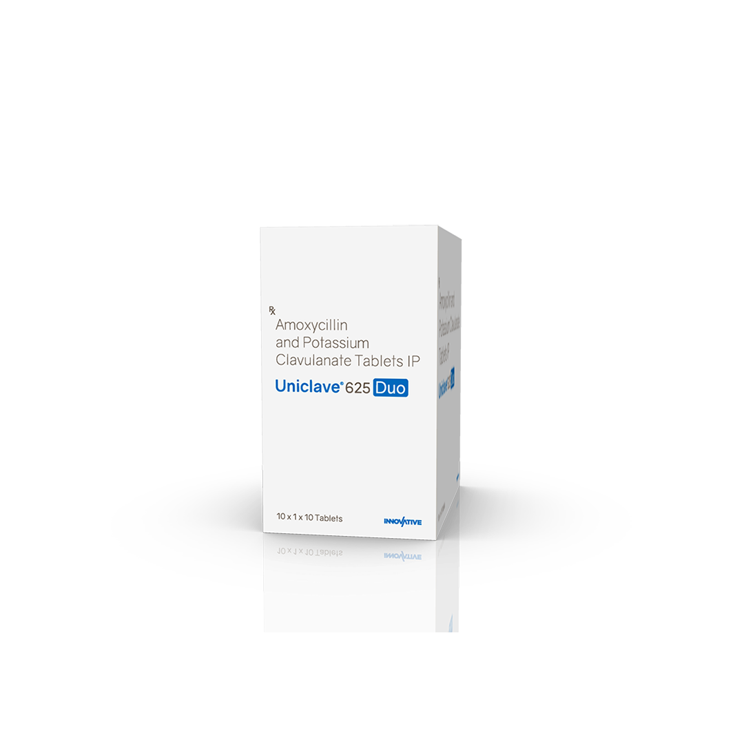 Uniclave 625 mg Duo Tablets (1 x 10) Alu-Strip - Image 5