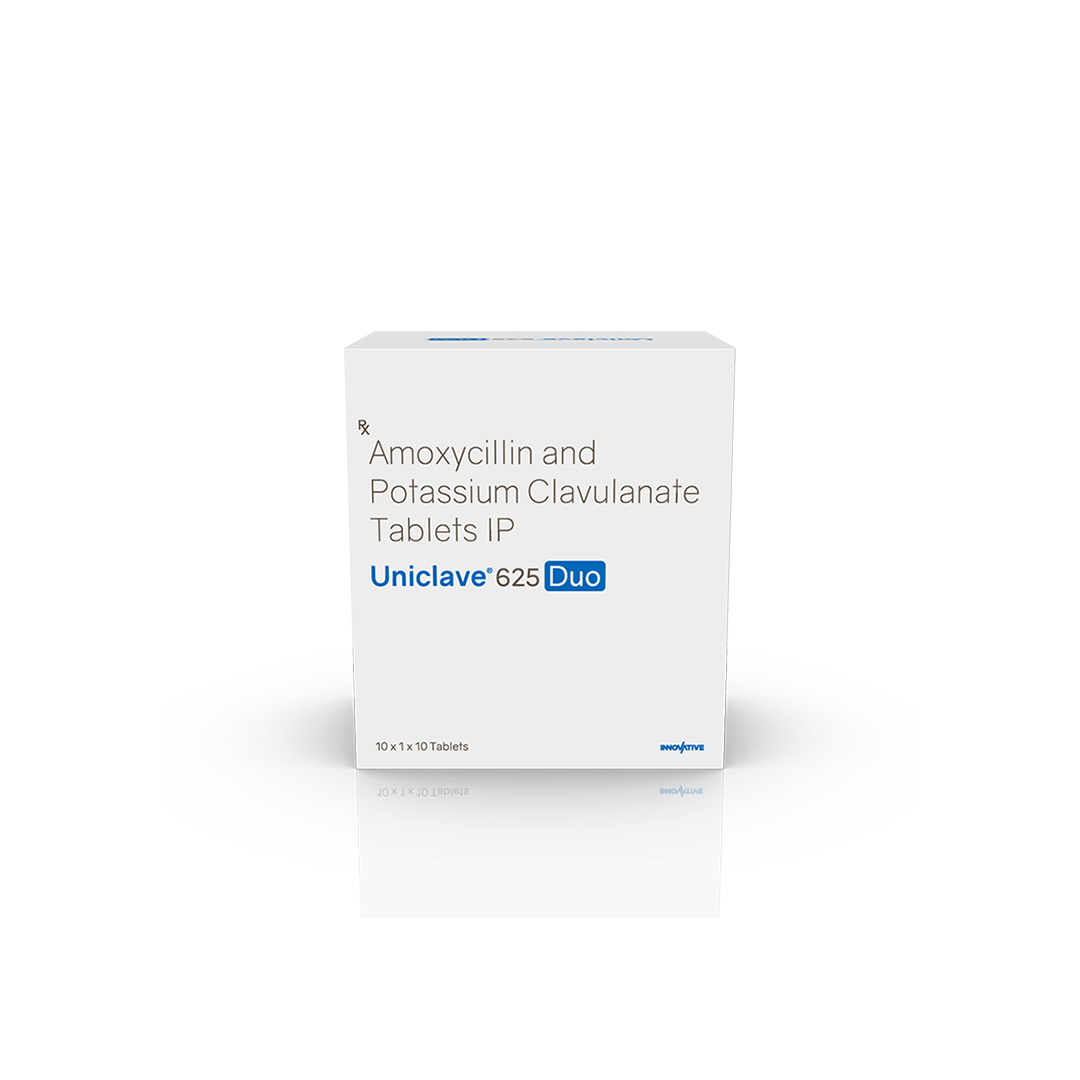 Uniclave 625 mg Duo Tablets (1 x 10) Alu-Strip