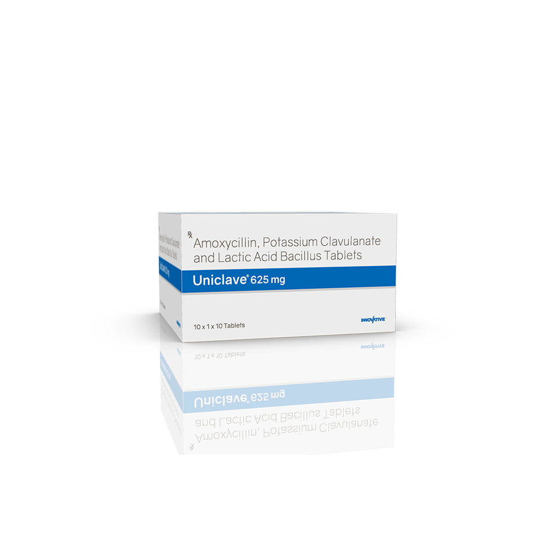Uniclave 625 mg Tablets (1 x 10) Alu-Alu - Image 2