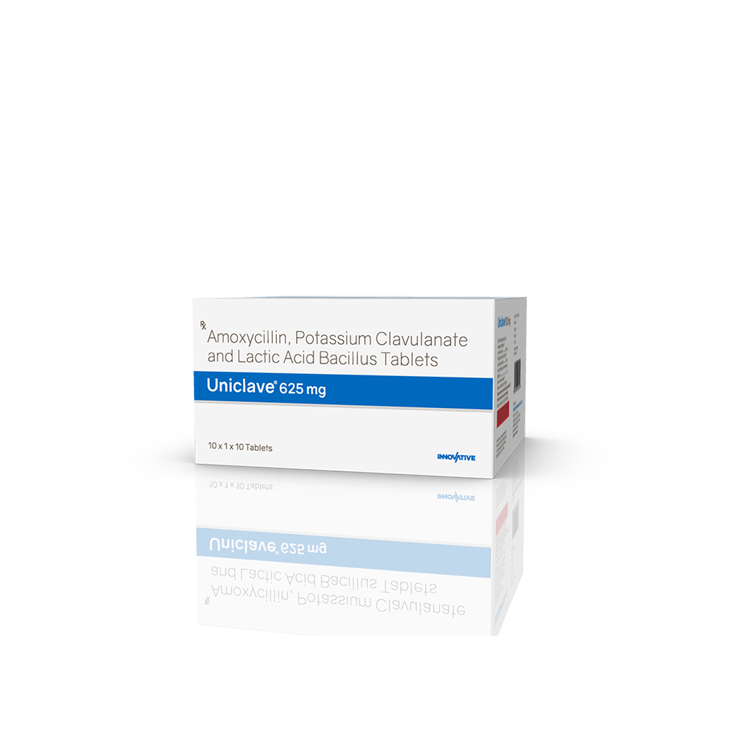 Uniclave 625 mg Tablets (1 x 10) Alu-Alu - Image 3