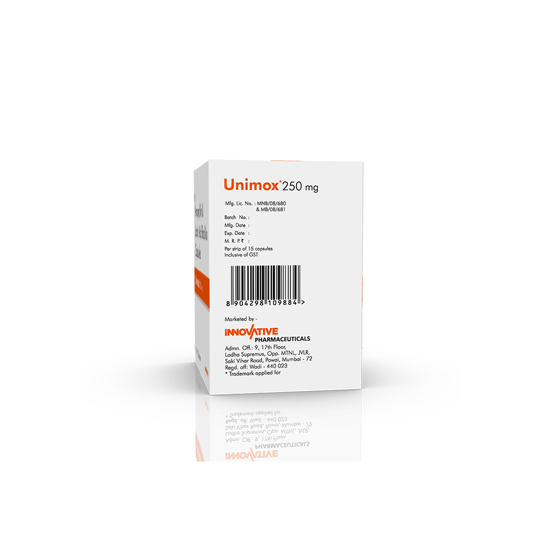 Unimox 250 mg Capsules - Image 4