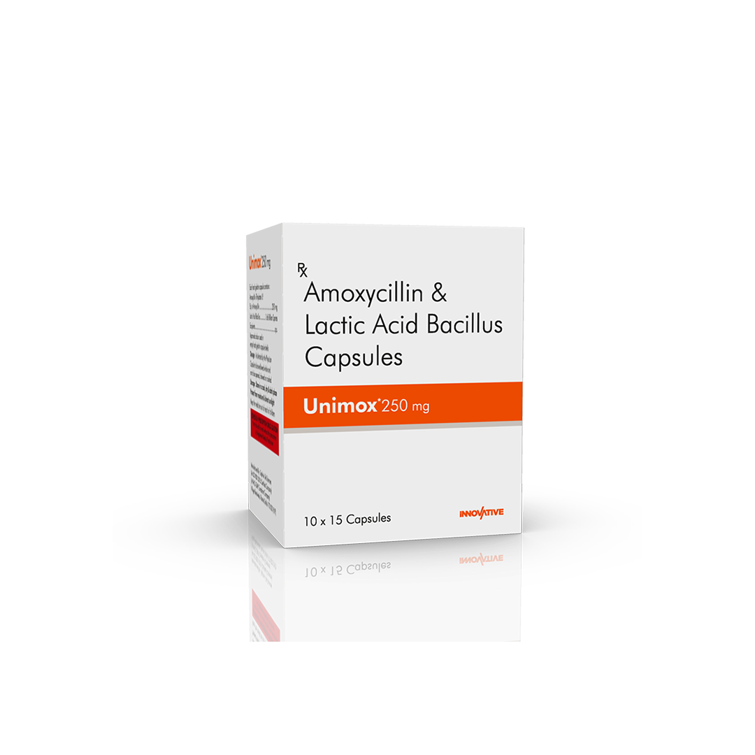 Unimox 250 mg Capsules - Image 2