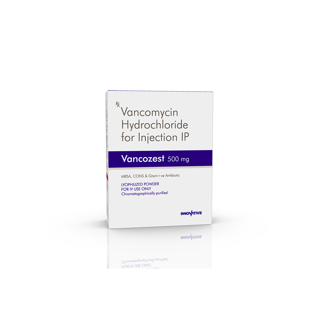 Vancozest 500 mg Injection - Image 2