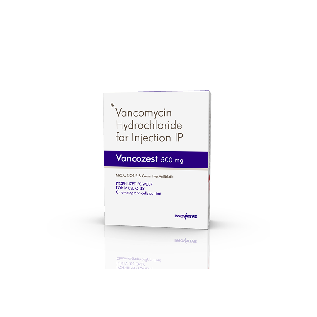 Vancozest 500 mg Injection - Image 3