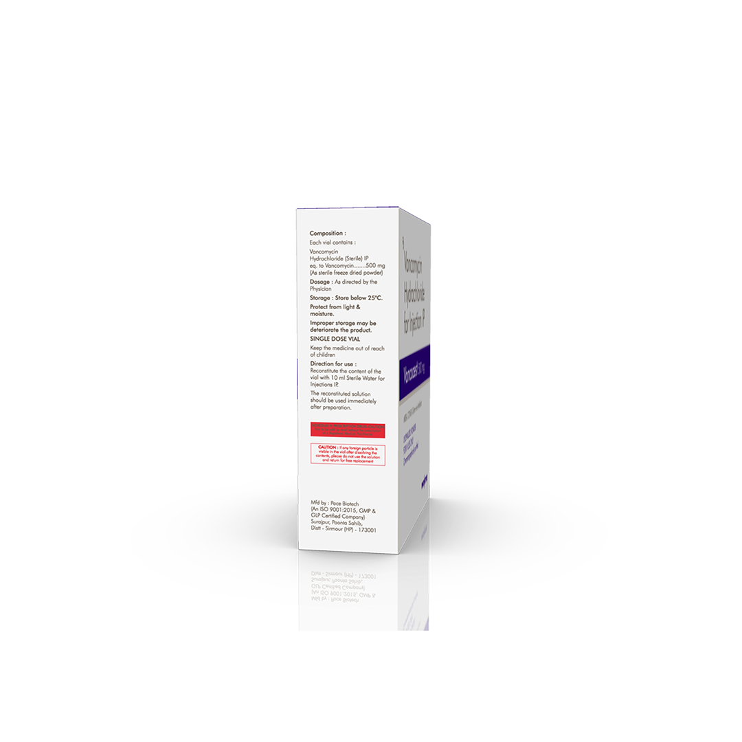 Vancozest 500 mg Injection - Image 5