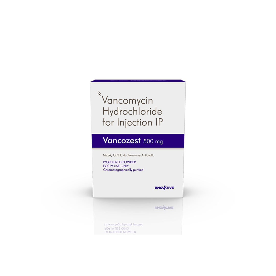 Vancozest 500 mg Injection